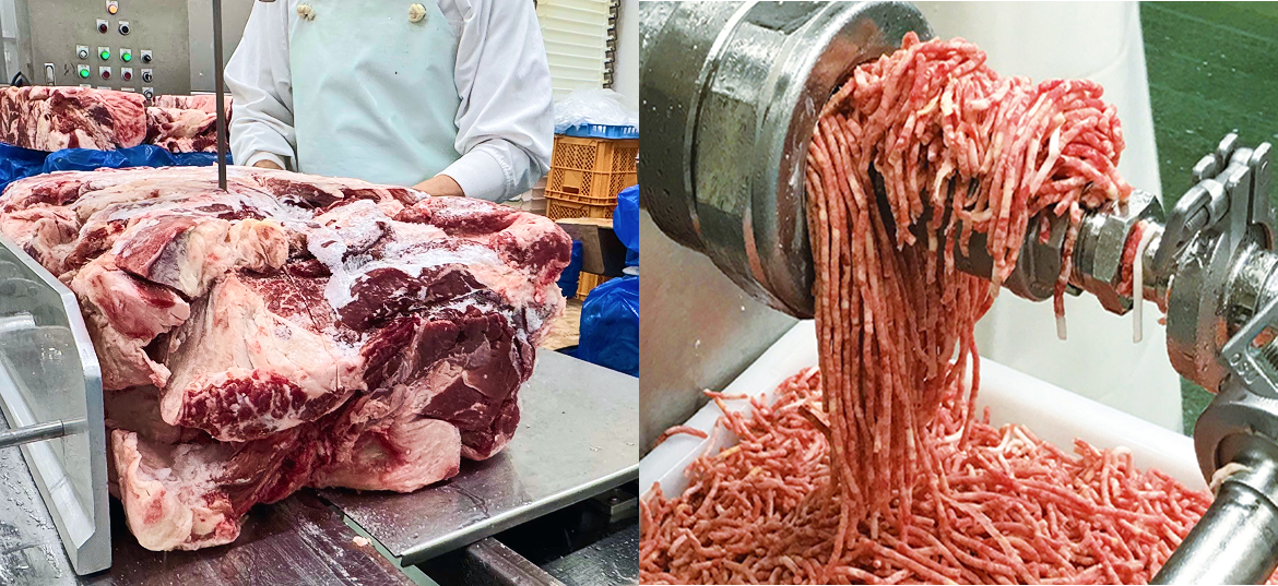 ハンバーグ カット デミグラスソース