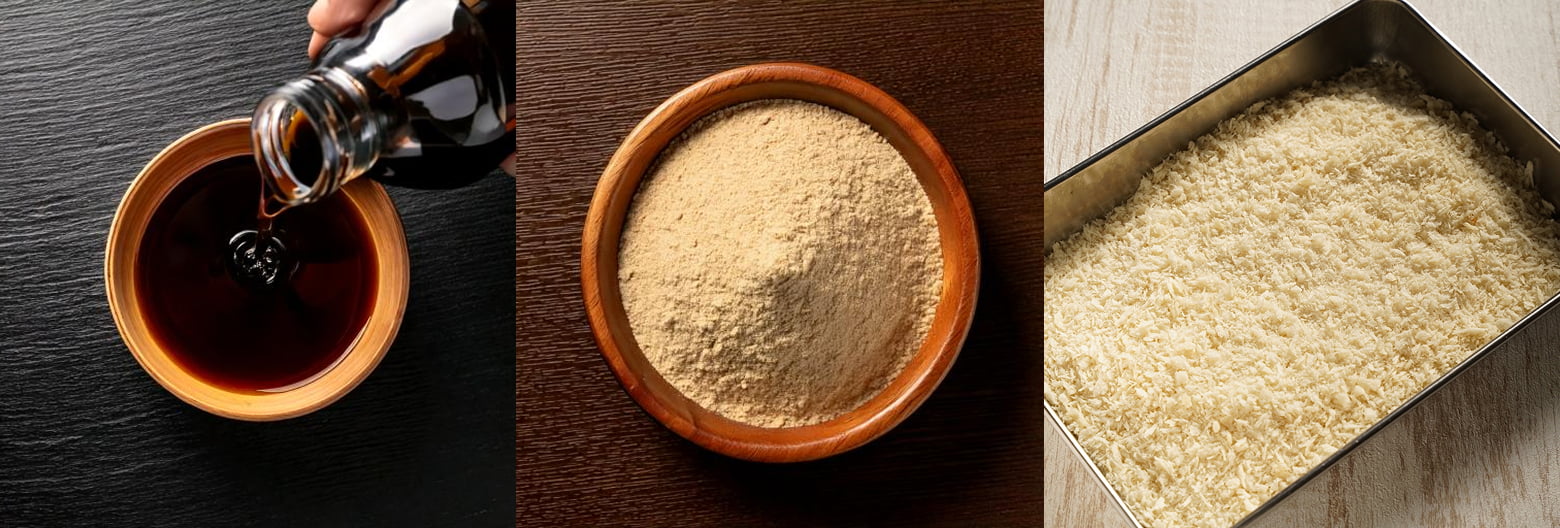 醤油 みりん パン粉